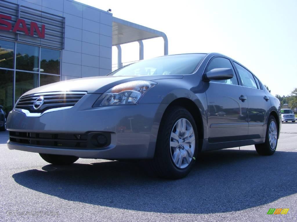 2009 Altima 2.5 S - Precision Gray Metallic / Charcoal photo #2