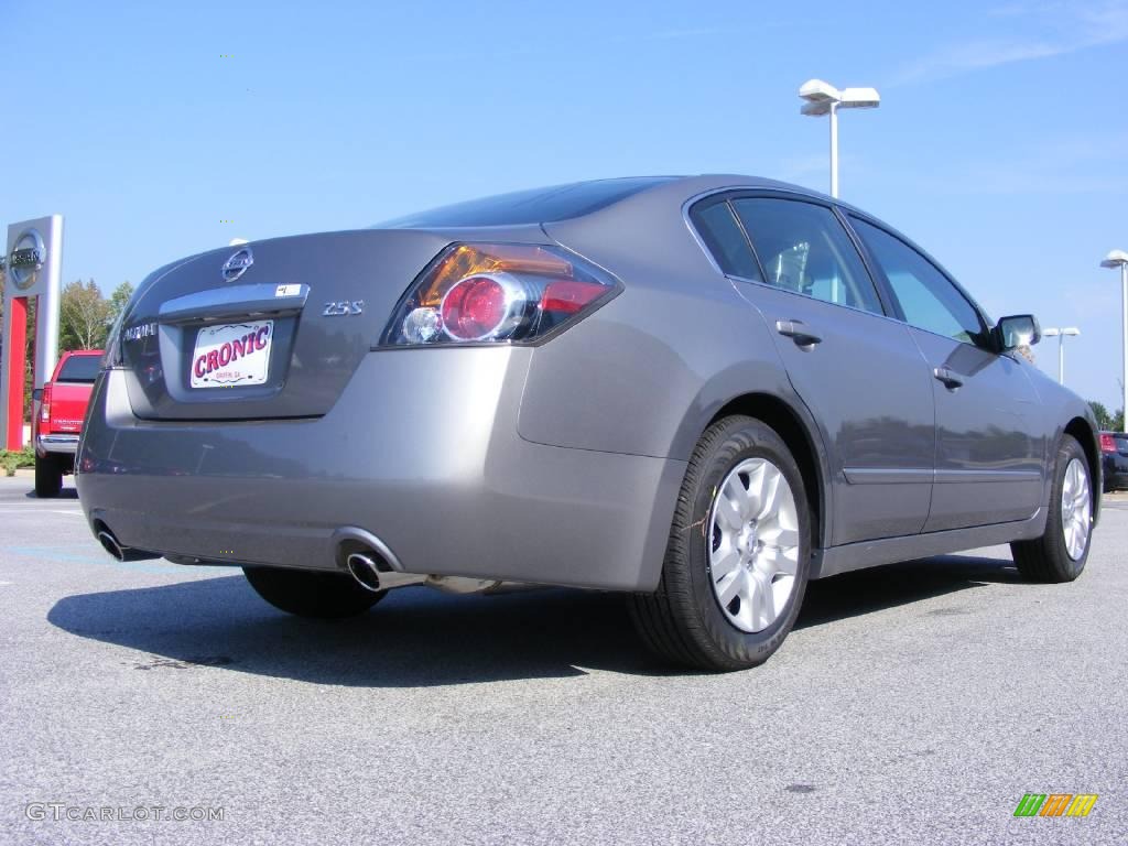 2009 Altima 2.5 S - Precision Gray Metallic / Charcoal photo #6