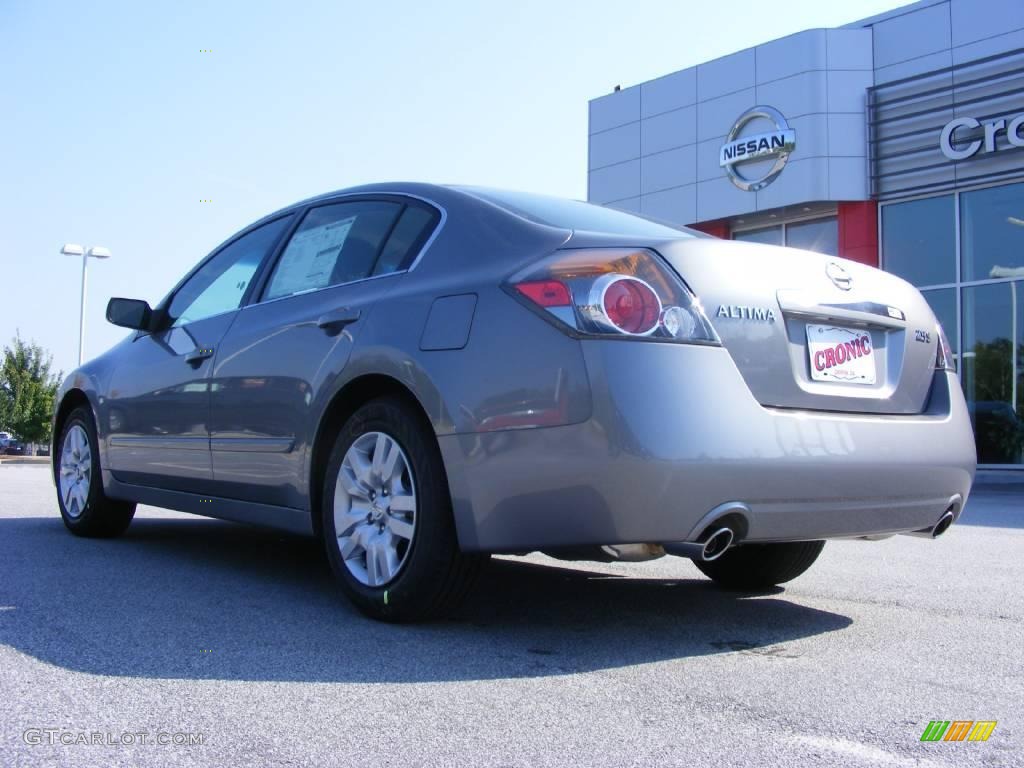 2009 Altima 2.5 S - Precision Gray Metallic / Charcoal photo #8
