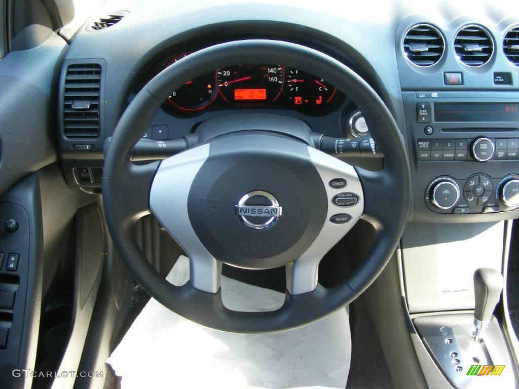 2009 Altima 2.5 S - Precision Gray Metallic / Charcoal photo #13