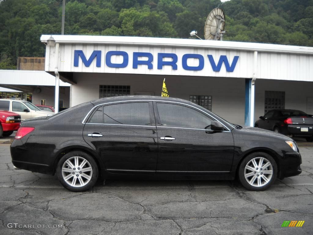 2008 Avalon Limited - Black / Ivory Beige photo #1