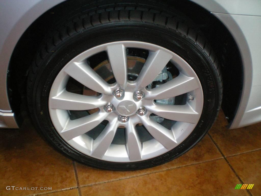 2010 Lancer Sportback RALLIART AWD - Apex Silver Metallic / Black photo #22