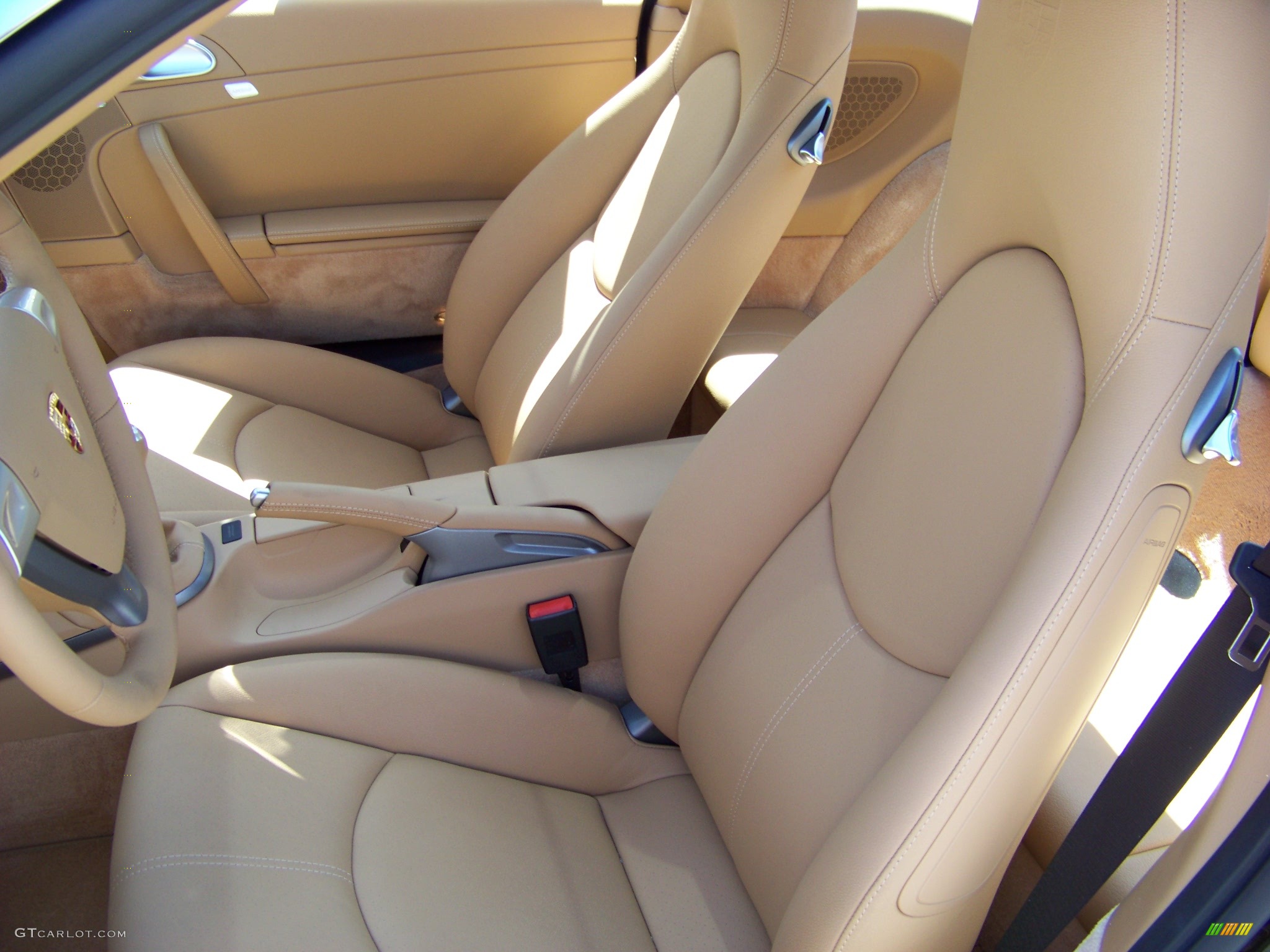 2008 911 Targa 4 - Macadamia Metallic / Sand Beige photo #9