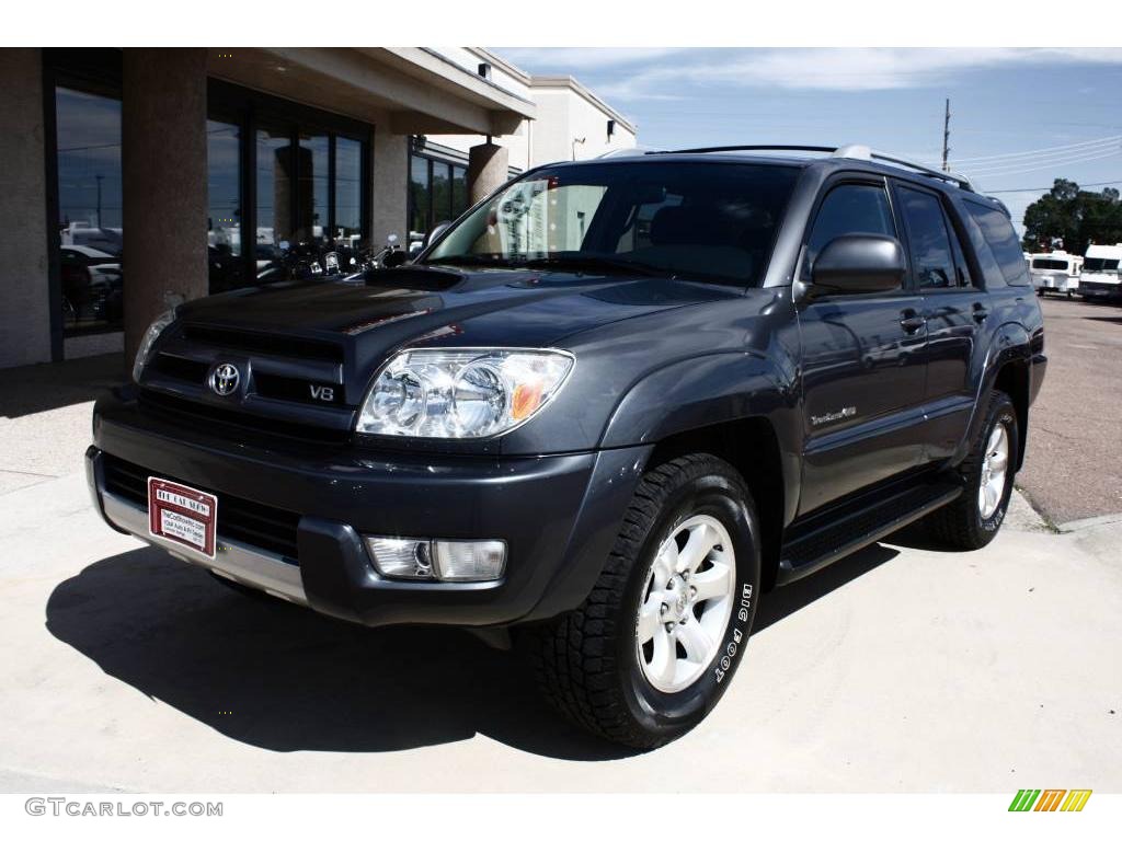 2004 4Runner Sport Edition 4x4 - Galactic Gray Mica / Dark Charcoal photo #14