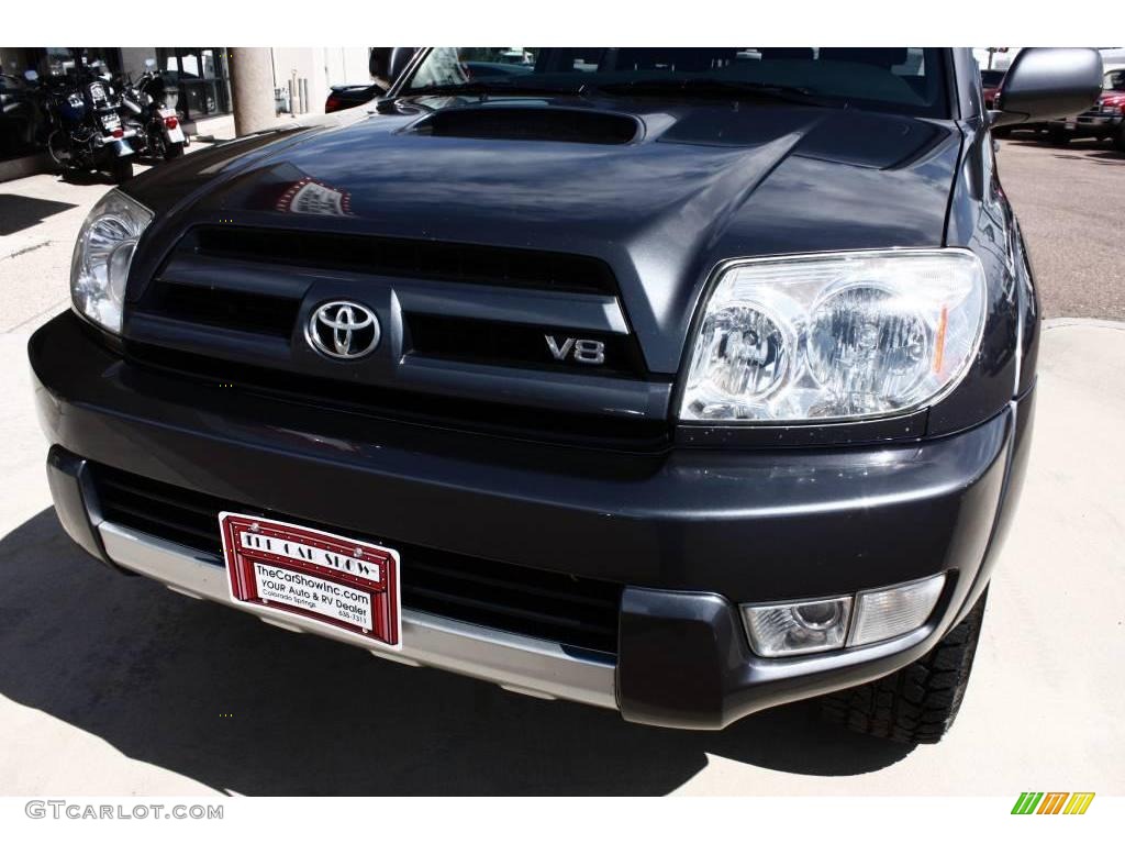 2004 4Runner Sport Edition 4x4 - Galactic Gray Mica / Dark Charcoal photo #15