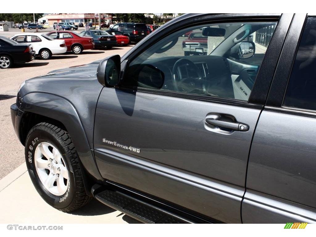 2004 4Runner Sport Edition 4x4 - Galactic Gray Mica / Dark Charcoal photo #19