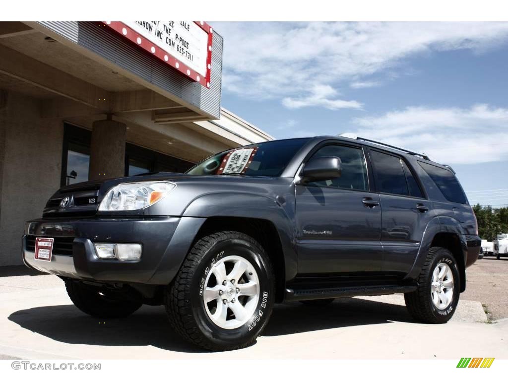2004 4Runner Sport Edition 4x4 - Galactic Gray Mica / Dark Charcoal photo #25