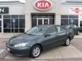 Aspen Green Pearl 2005 Toyota Camry LE V6