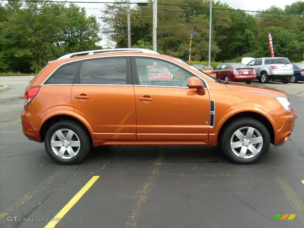 2008 VUE XR AWD - Sunburst Orange / Tan photo #5