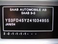 2004 Silver Metallic Saab 9-3 Arc Sedan  photo #15