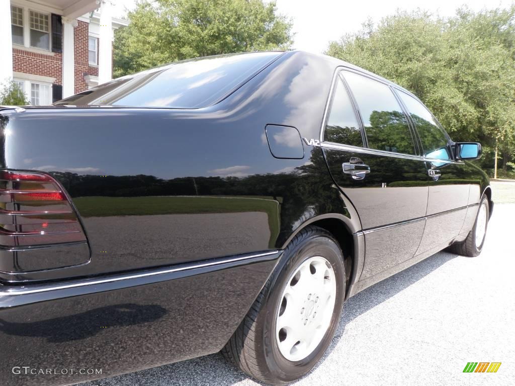 1993 S Class 600 SEL - Black / Black photo #26