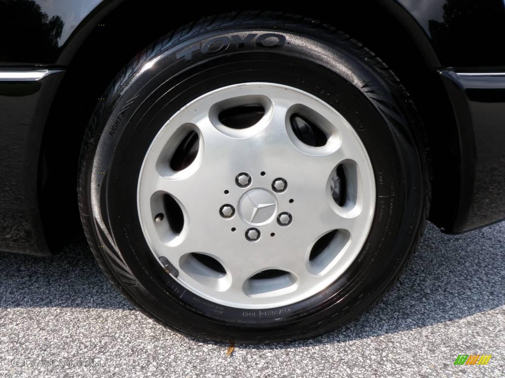 1993 S Class 600 SEL - Black / Black photo #31