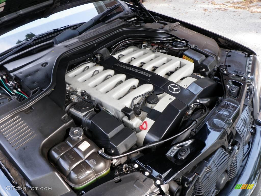 1993 S Class 600 SEL - Black / Black photo #33