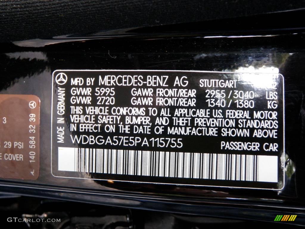 1993 S Class 600 SEL - Black / Black photo #48