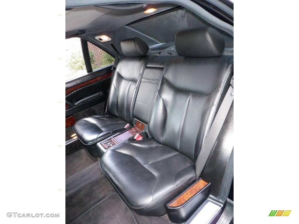 1993 S Class 600 SEL - Black / Black photo #49