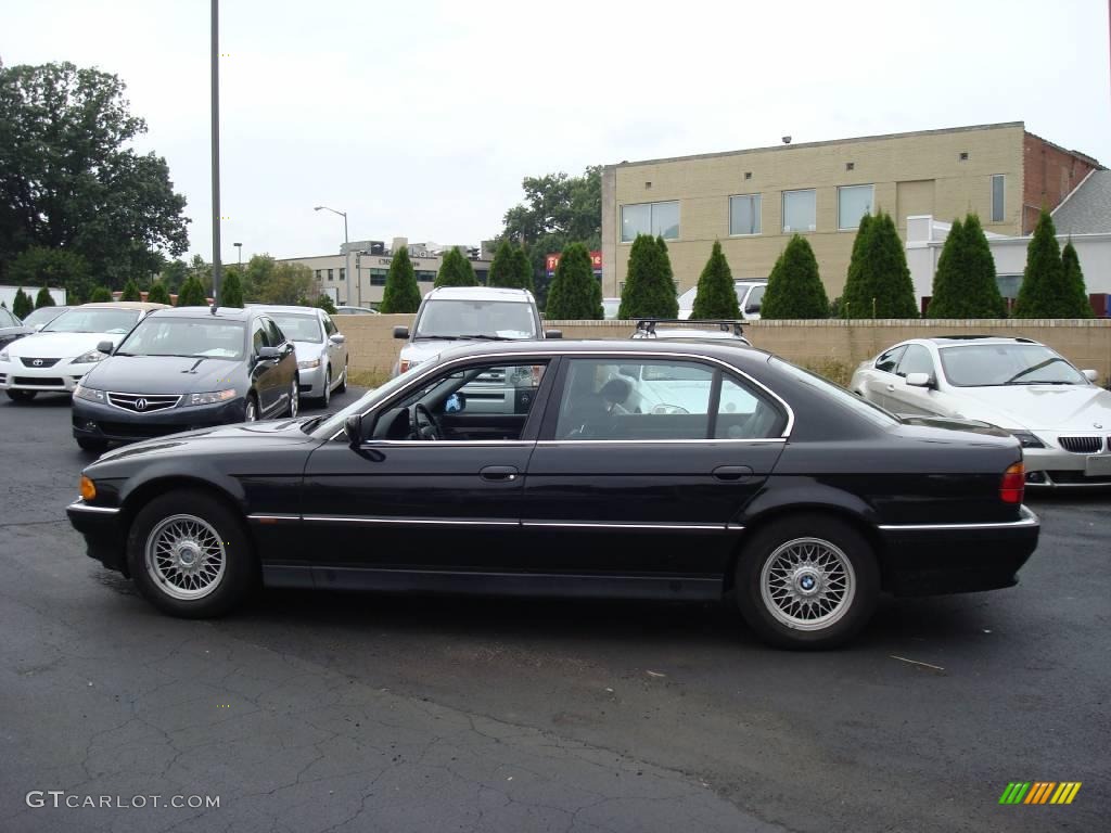 1997 7 Series 740iL Sedan - Jet Black / Black photo #10