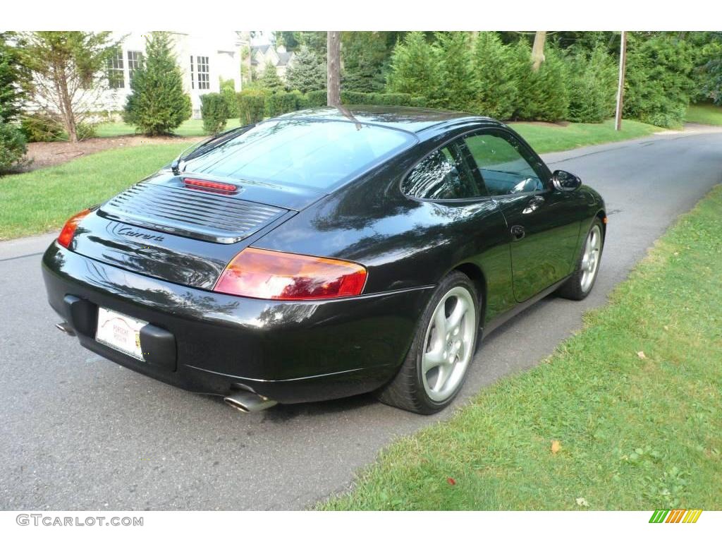 1999 911 Carrera Coupe - Black Metallic / Black photo #5