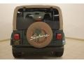 2000 Forest Green Pearl Jeep Wrangler Sahara 4x4  photo #6