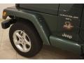 2000 Forest Green Pearl Jeep Wrangler Sahara 4x4  photo #19