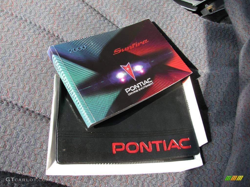 2000 Sunfire SE Coupe - Ultra Silver Metallic / Graphite photo #22