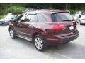 2008 Dark Cherry Pearl Acura MDX Technology  photo #2