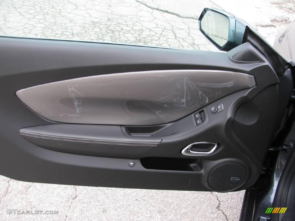 2010 Camaro SS/RS Coupe - Cyber Gray Metallic / Black photo #22