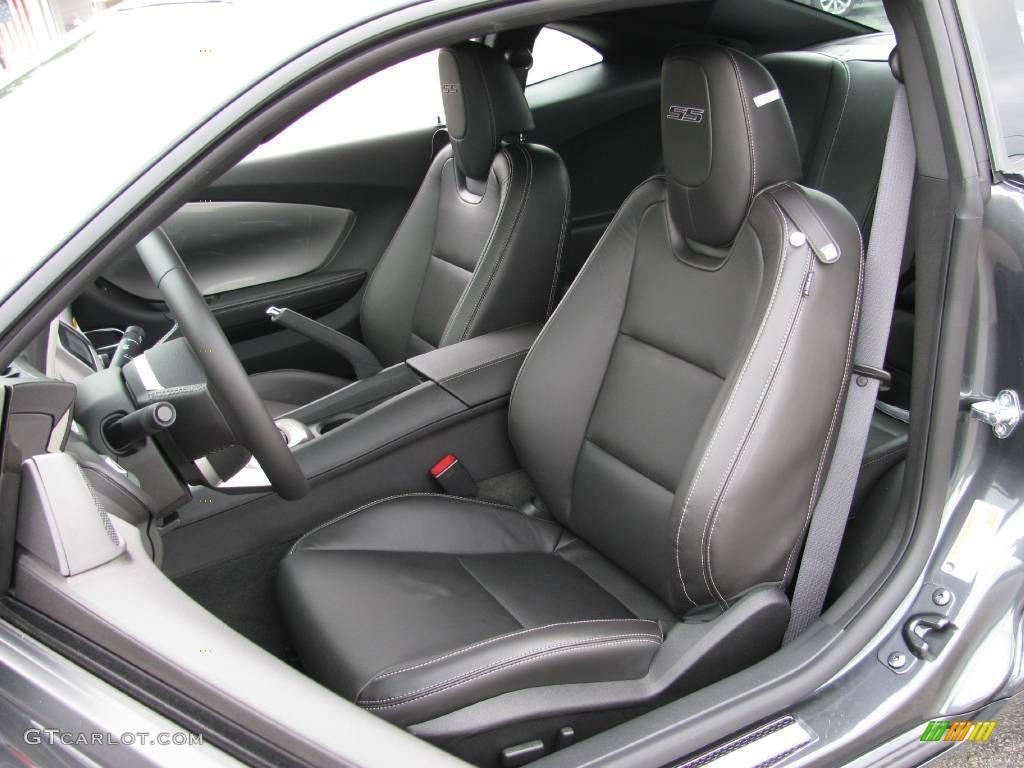2010 Camaro SS/RS Coupe - Cyber Gray Metallic / Black photo #31