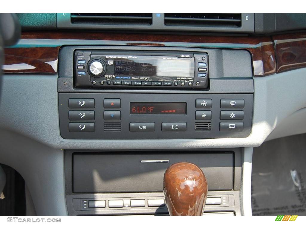 2004 3 Series 325i Convertible - Titanium Silver Metallic / Grey photo #23