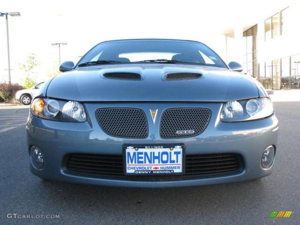 2005 GTO Coupe - Cyclone Gray Metallic / Black photo #12