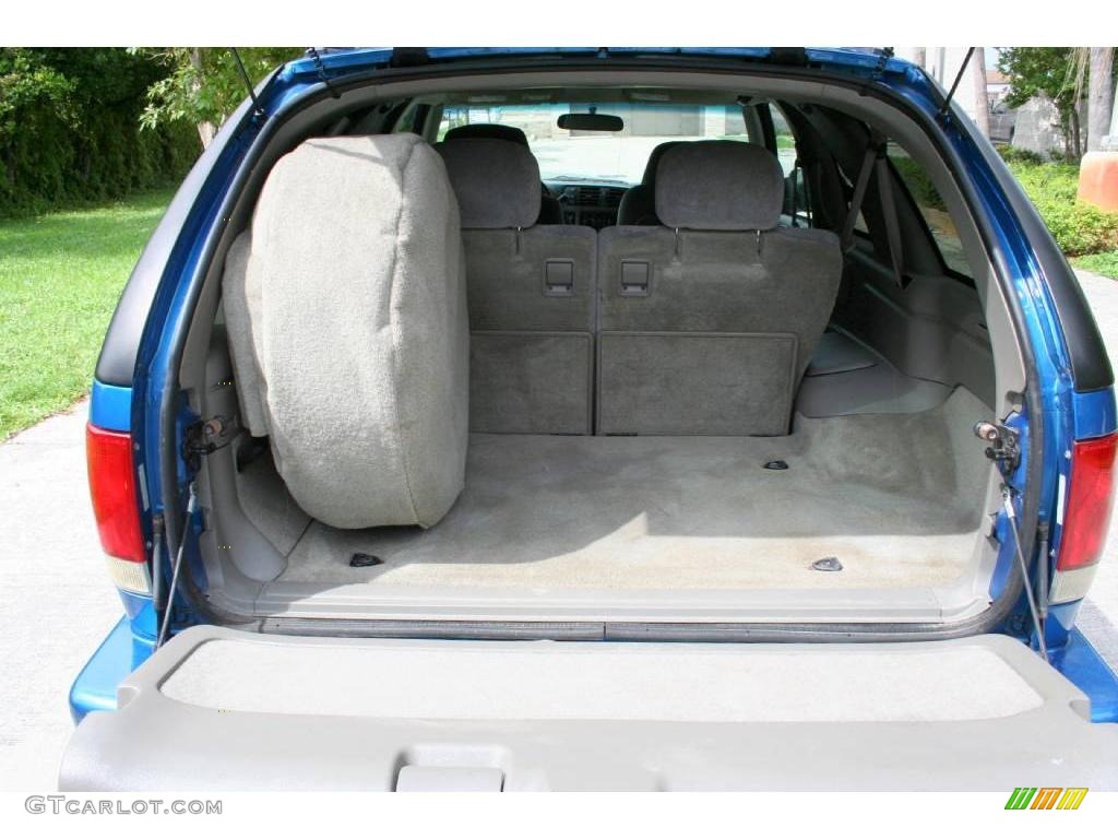 2000 Blazer LS 4x4 - Space Blue Metallic / Medium Gray photo #54