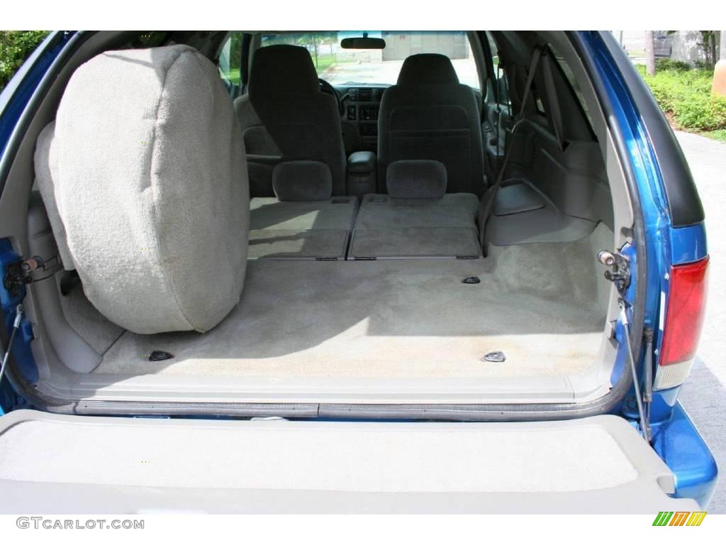 2000 Blazer LS 4x4 - Space Blue Metallic / Medium Gray photo #57