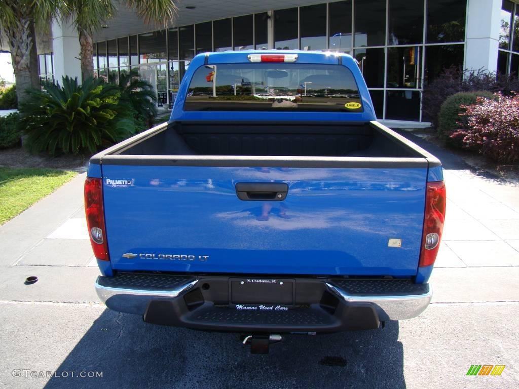 2008 Colorado LT Crew Cab - Pace Blue / Ebony photo #7