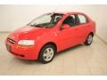 2005 Victory Red Chevrolet Aveo Special Value Sedan  photo #3