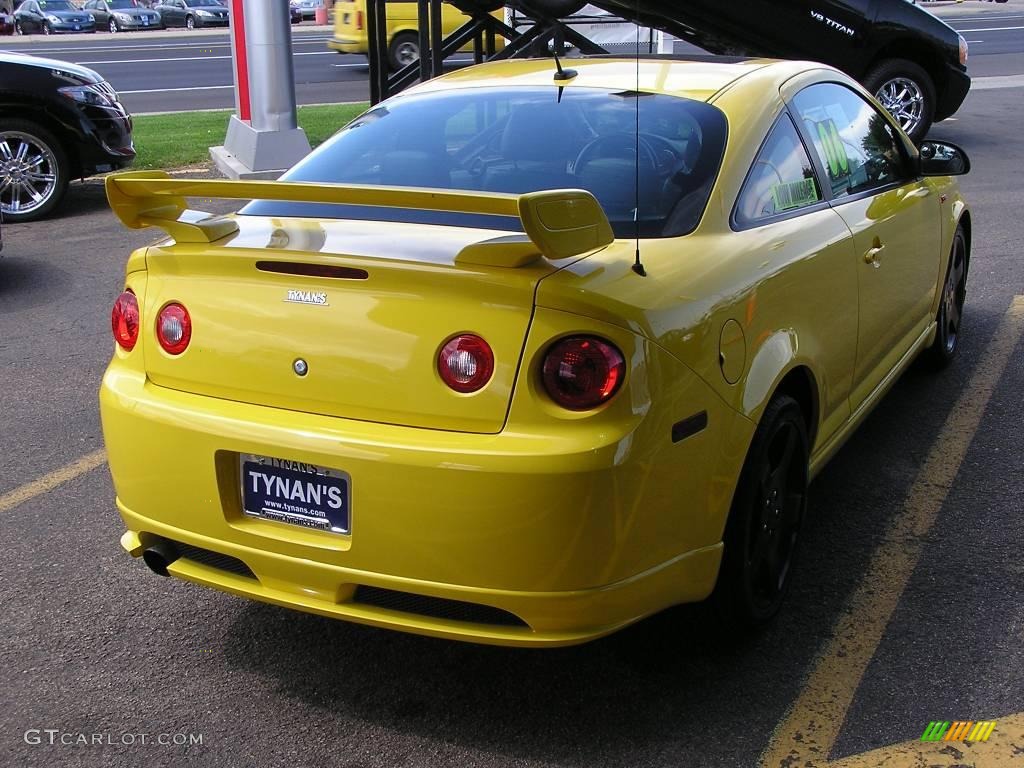 2006 Cobalt SS Supercharged Coupe - Rally Yellow / Ebony photo #5