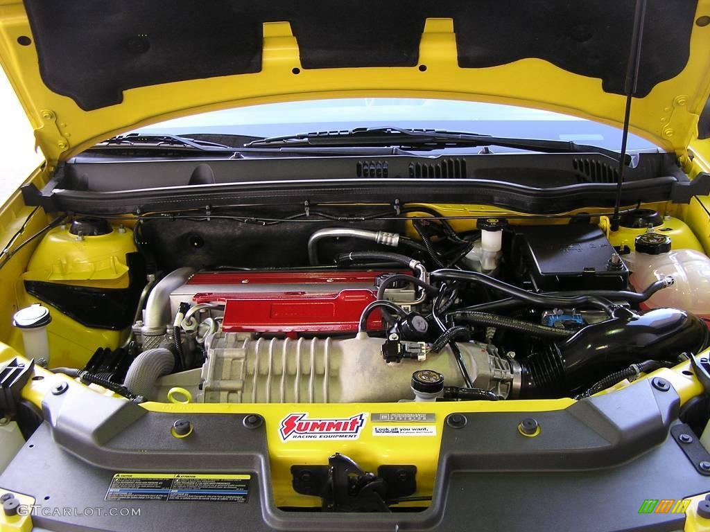 2006 Cobalt SS Supercharged Coupe - Rally Yellow / Ebony photo #15