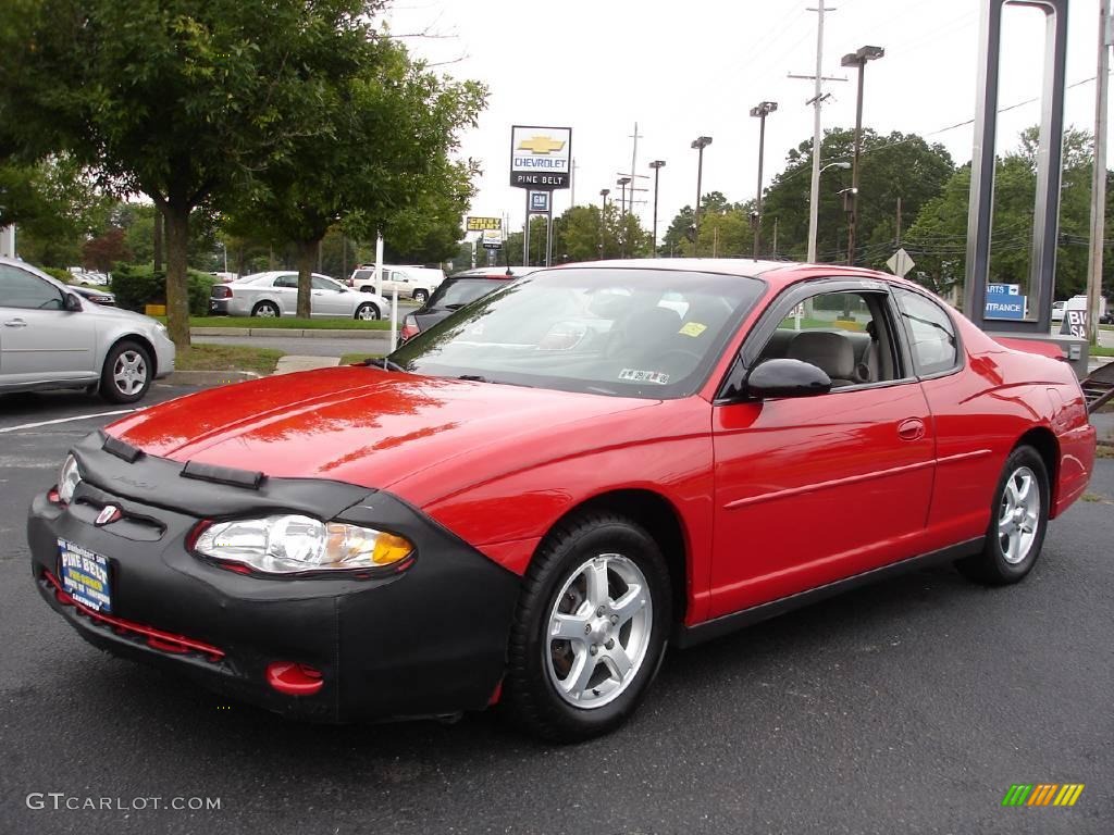 2003 Monte Carlo LS - Victory Red / Gray photo #1
