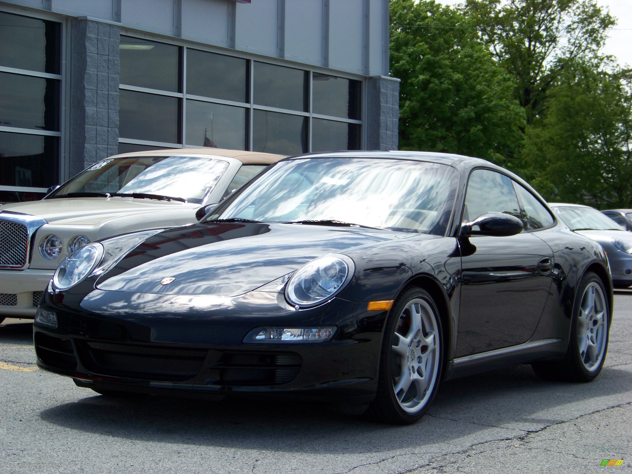 2008 911 Carrera S Coupe - Black / Sand Beige photo #1