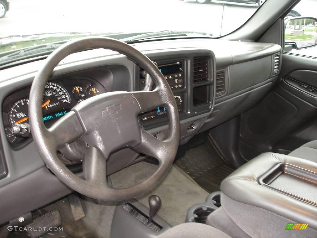 2006 Silverado 1500 LS Crew Cab 4x4 - Black / Dark Charcoal photo #9