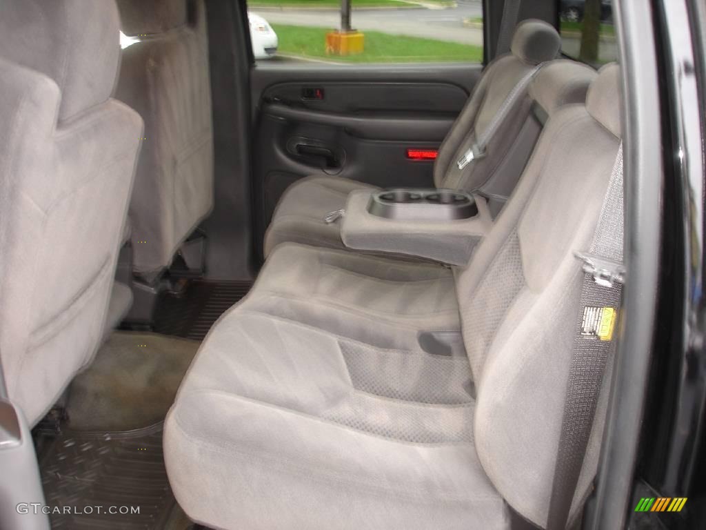 2006 Silverado 1500 LS Crew Cab 4x4 - Black / Dark Charcoal photo #10