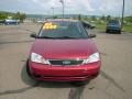 2005 Sangria Red Metallic Ford Focus ZX3 SE Coupe  photo #2