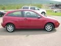 2005 Sangria Red Metallic Ford Focus ZX3 SE Coupe  photo #5