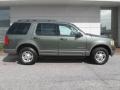 2002 Estate Green Metallic Ford Explorer XLT 4x4  photo #2