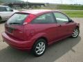 2005 Sangria Red Metallic Ford Focus ZX3 SE Coupe  photo #15