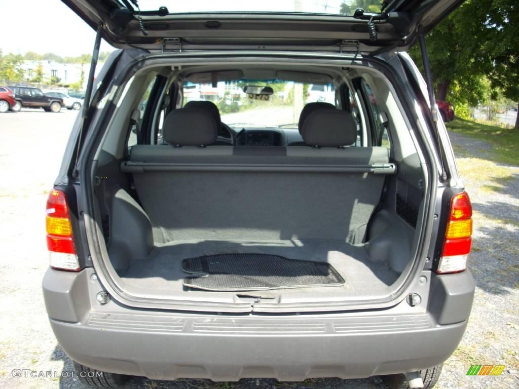 2003 Escape XLS V6 - Dark Shadow Grey Metallic / Medium Dark Flint photo #6