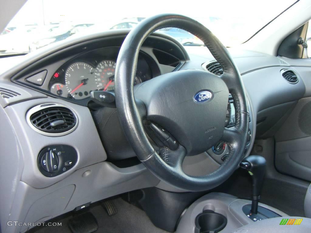 2003 Focus ZX3 Coupe - French Blue Metallic / Medium Graphite photo #5