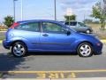 2003 French Blue Metallic Ford Focus ZX3 Coupe  photo #15