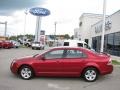 2007 Redfire Metallic Ford Fusion SE V6 AWD  photo #2