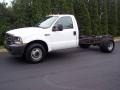 2003 Oxford White Ford F350 Super Duty XL Regular Cab Chassis  photo #1