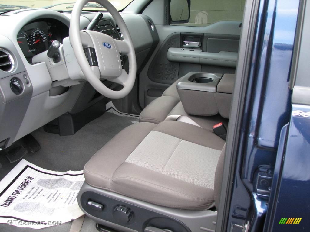 2005 F150 XLT SuperCrew - True Blue Metallic / Medium Flint Grey photo #15