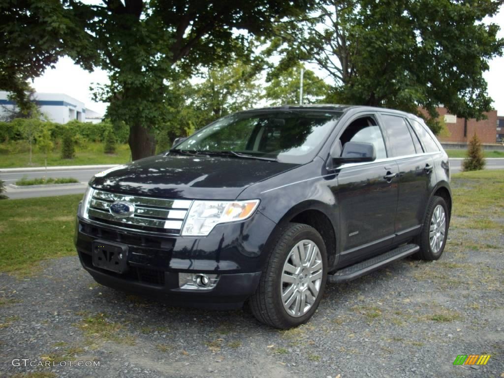 Dark Ink Blue Metallic Ford Edge